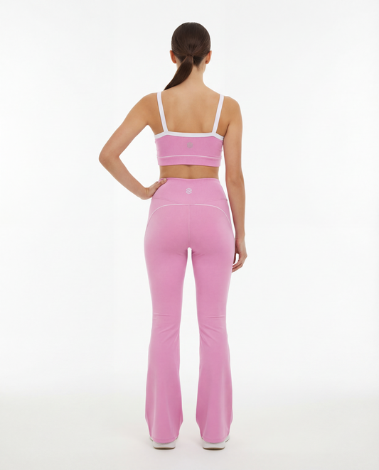 Contour Elevate Flared Leggings (Bloom)