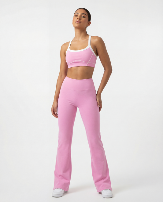 Contour Elevate Flared Leggings (Bloom)