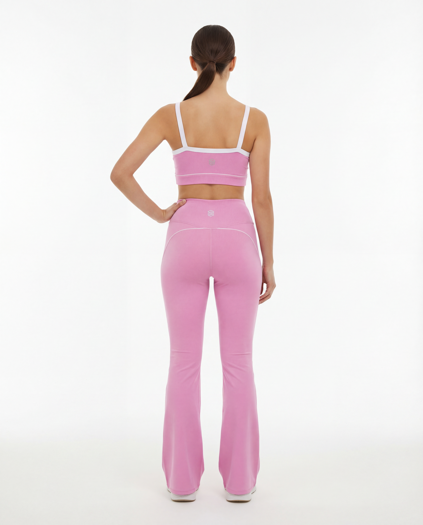 Contour Elevate Flared Leggings (Bloom)