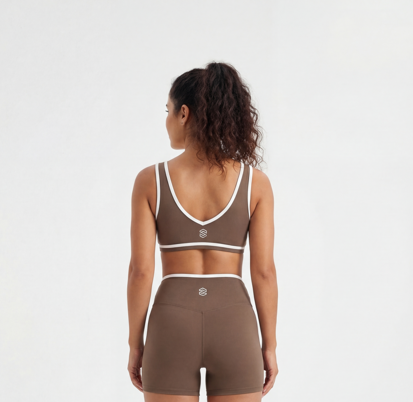Sweet V Crop - Mocha Ease